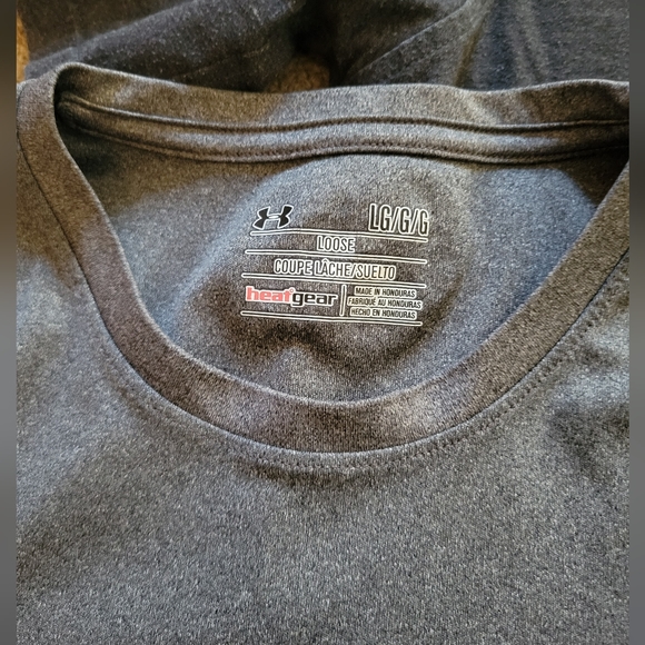 Men's L Gray Under Armour t-shirts - Picture 2 of 4